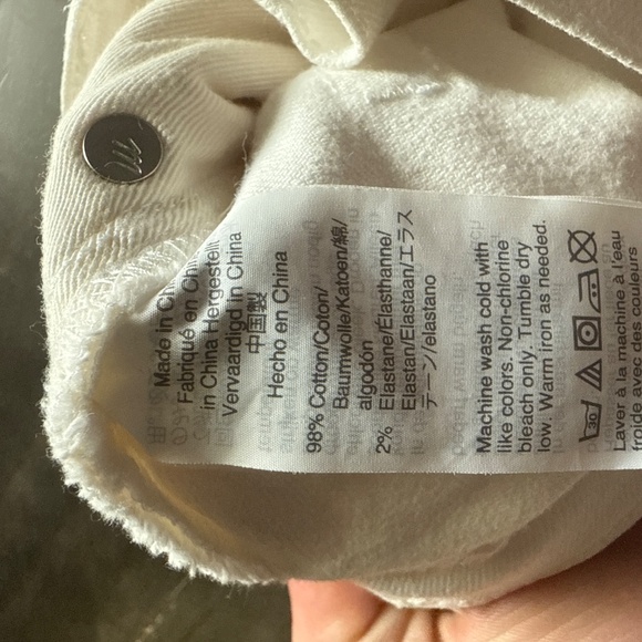 Madewell men’s white skinny jeans w30 x l32 - Picture 3 of 5